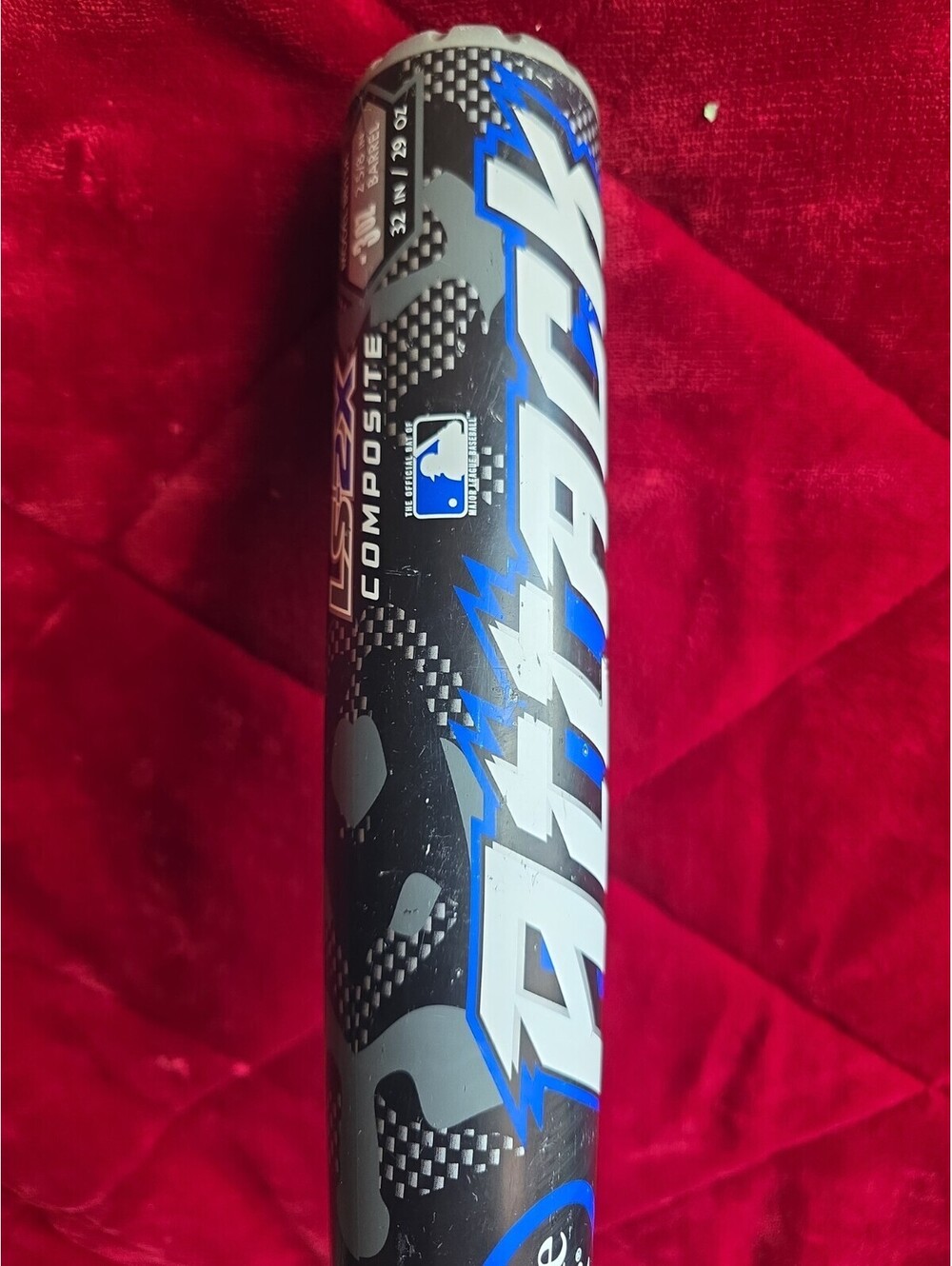 LOUISVILLE SLUGGER ATTACK COMP ADULT BASEBALL BAT - BB13A - 32” 29oz- BBCOR